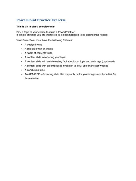 Image result for PowerPoint Exercises for Beginners PDF