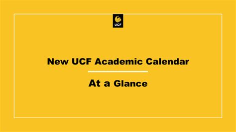 Ucf Academic Calendar 2025-2026 Printable - EJMagazine.com
