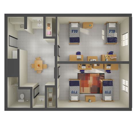 University of Maryland University College Dorms Layout