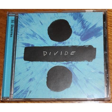 ÷ (Divide) by Ed Sheeran, CD with techtone11 - Ref:118729110