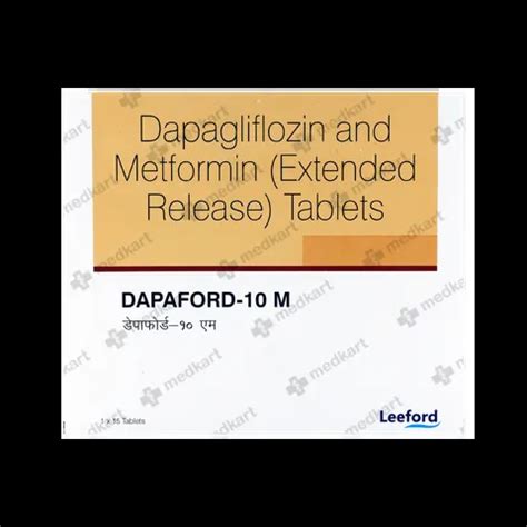 DAPAFORD M 10MG TABLET 15'S Price, Uses, Side Effects & Substitutes ...