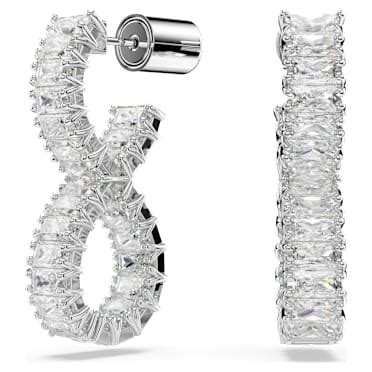 Crystal Hoop Earrings for Women and Men | Swarovski