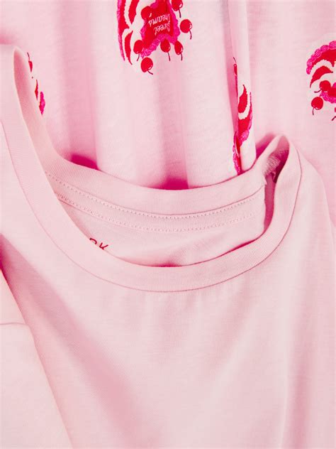 Women's Pink Printed Short-Sleeve Pajama Set | Primark