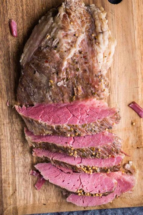 Juicy Slow Cooker Corned Beef - Kitchen Girl