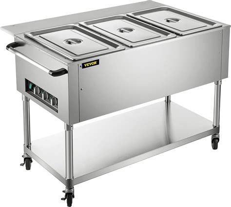 VEVOR Commercial Electric Food Warmer with 3-Pots, India | Ubuy