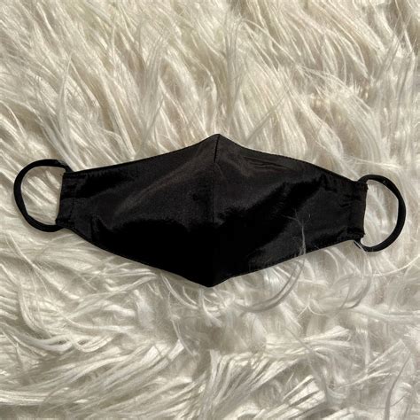 Satin Silk Mask (Noir Black) – Kylee
