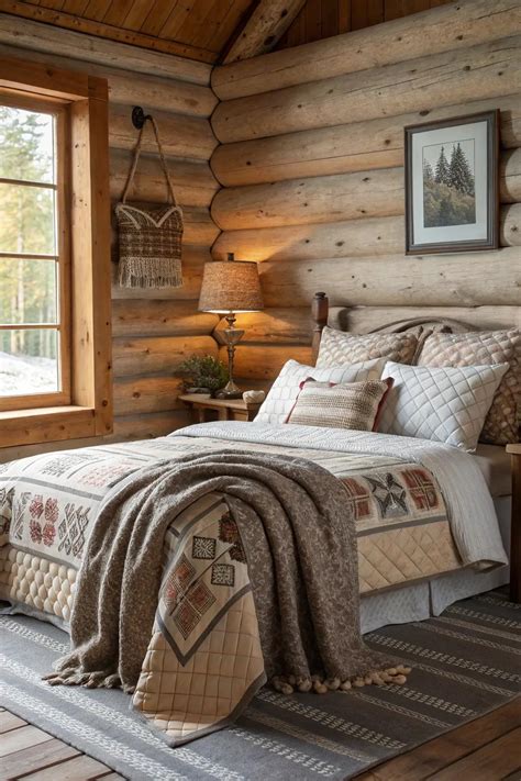 17+ Cozy Log Cabin Decor Ideas