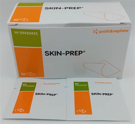 Skin-Prep Wipes - Box of 50 - Protective Barrier Wipes – MediSale