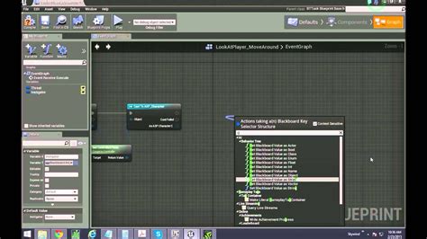 UE4 AI Tutorial 的图像结果