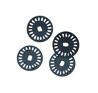 IR Encoder Disk Wheel for BO Motors (Pack of 4) - 20 Holes 18 Degree ...