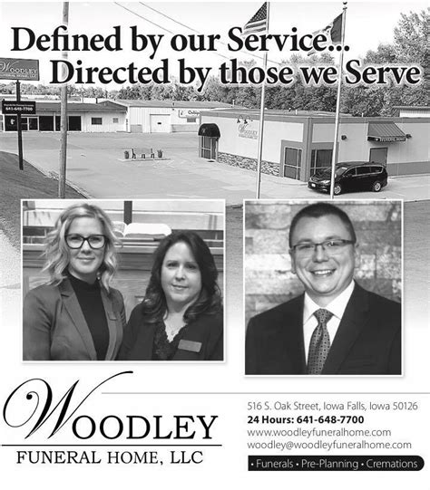Woodley Funeral Home, LLC | Iowa Falls IA