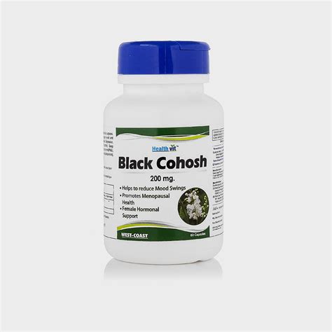 Buy Healthvit Black Cohosh Root Extract 200mg 60 Capsules Online At ...