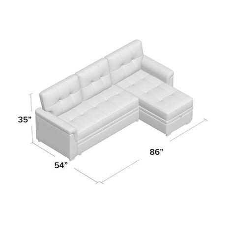 Buy Altin Premium Reversible Sleeper Sofa & Chaise Online | WoodenTwist