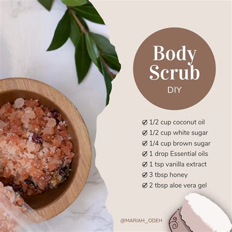 Diy sugar body scrub – Artofit