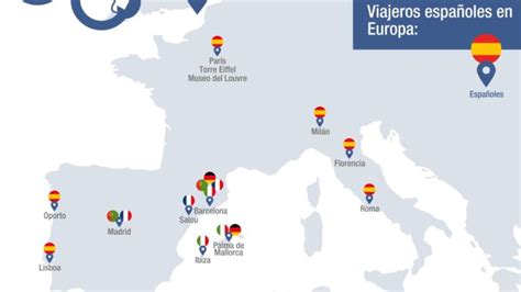 Las ciudades más visitadas en España, según los 'check' de Facebook ...