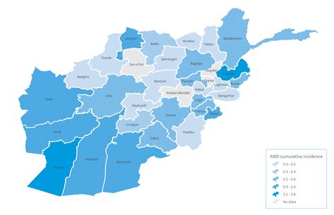 AWD with dehydration cumulative incidence per 10,000 population by province (As of 13 Jan 2024 ...