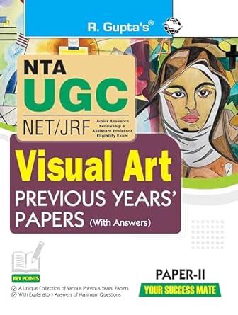 Buy NTA-UGC-NET/JRF: Visual Art (Paper II) Previous Years' Papers Book ...