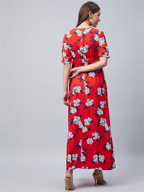 Women's Blue Rayon Tie & Dye Style Kaftan with Tassels – Stylestone