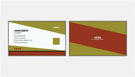 Free Business Card Printing Template 的图像结果