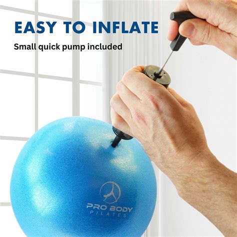 ProBody Pilates Mini Exercise Ball 9 Inch Small Bender Ball for ...