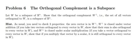 Image result for Orthogonal Complement of a Subspace