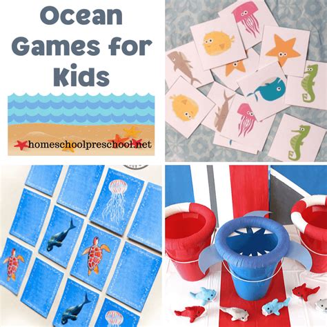 Ocean Themed Games For Preschoolers at Kai Hartung blog