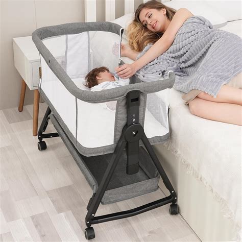 Amazon.com: Jestonten 3 in 1 Baby Bassinet Bedside Sleeper for Baby ...