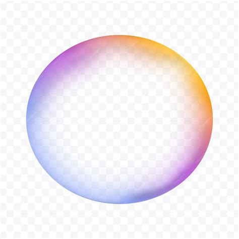 Premium Vector | Refractive bubble on a transparent background vector illustration
