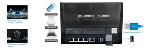 Asus AC1200 RT AC56S Dual-Band Wireless Gigabit Router (Black) - Buy ...