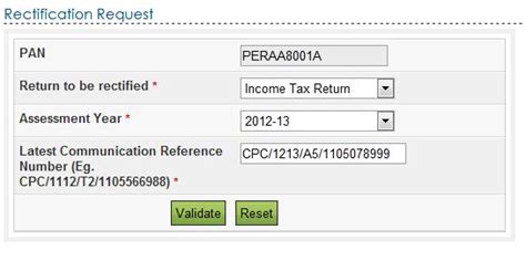 Rectification of Income Tax Return, Related issues & Solution