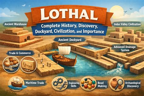 Lothal: Complete History, Discovery, Dockyard, Civilization, and Importance - Indus Valley ...