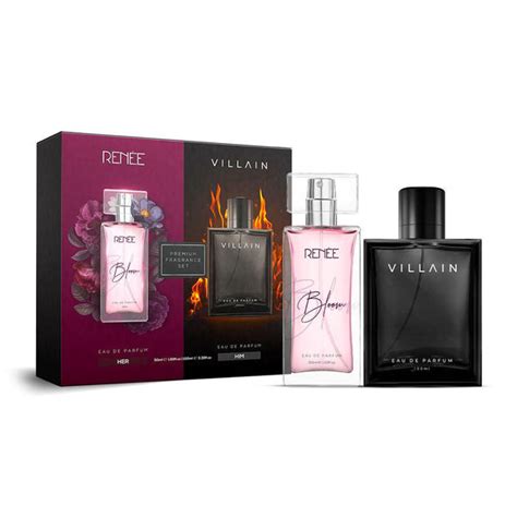 RENEE x VILLAIN Eau De Parfum Premium Fragrance Set, Perfume for Couple ...