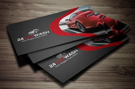 Car Wash Business Cards 的图像结果