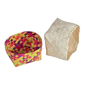 DSMS Thoothukudi Palm Leaf Handmade Home Decor Square Shape Storage ...