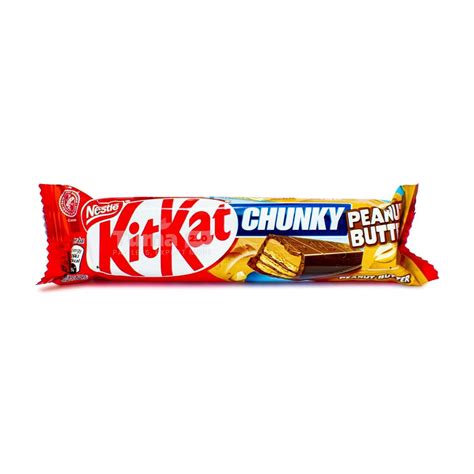 Nestle KitKat Chunky Peanut Butter Chocolate Bar -42g: Crunchy