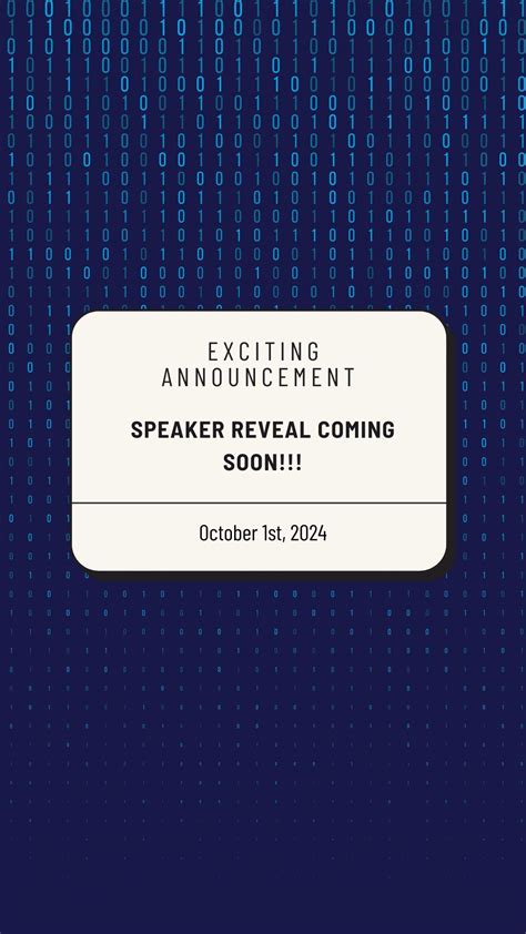 EXCITING SPEAKER REVEAL COMING SOON!!! Don’t forget to mark your calendars for the annual Media ...