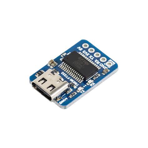 7Semi Compact FT232 USB UART (TTL) Module Type C