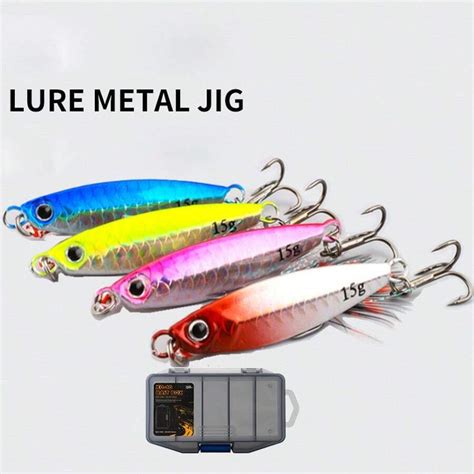 Long Distance Iron Plate Drifting Lure, Simulate Fish Scales For Perch ...