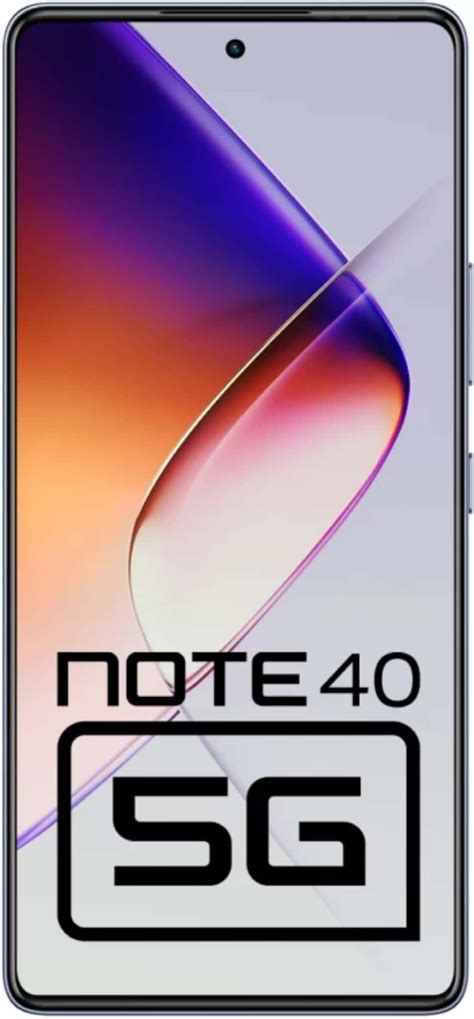 Infinix Note 40 5G (Obsidian Black, 8GB RAM, 256GB Storage) | 120Hz ...