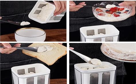 Greek Yogurt Strainer, 1100ml Multi Yoghurt Maker Strainer with Fine ...