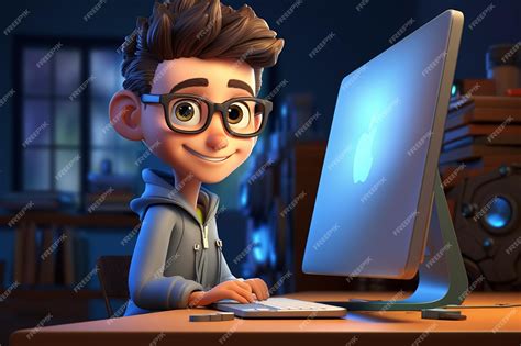 Cartoon Computer Programmer 的图像结果