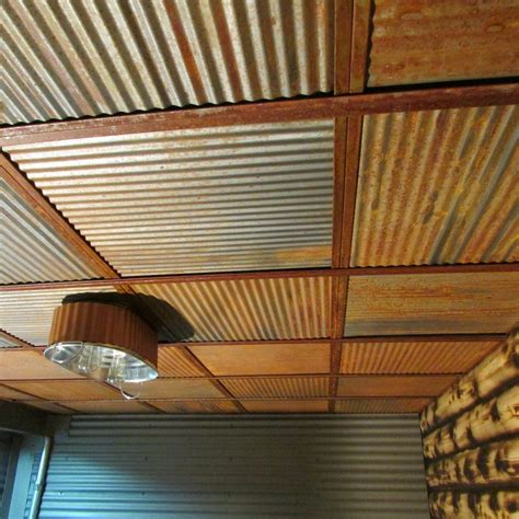 Give your ceilings a vintage, rustic or industrial touch. Corrugated ...