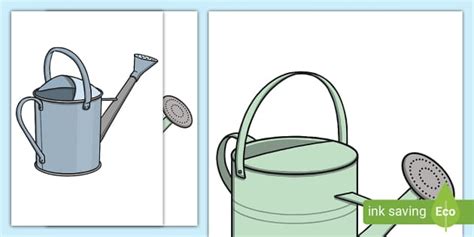 Watering Can Cut-Out - Twinkl Display - Early Years