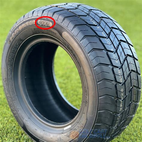 Golf Cart Tire Speed Rating and Load Rating Chart | GCTS