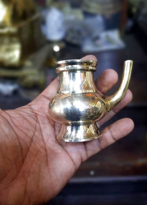 Traditional Kerala Brass Kindi Small, Pooja Utensil, Pooja Kindi, Wate ...