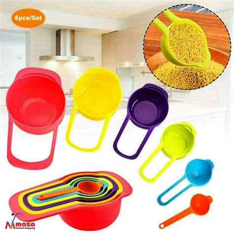 Measuring cup and Spoons set 6pcs set - No1 Quality