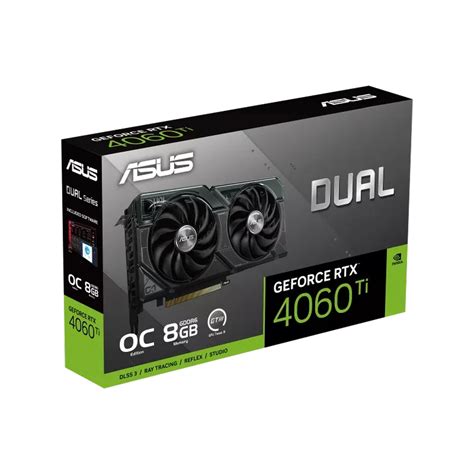 ASUS Dual GeForce RTX 4060 Ti Dual OC Edition 8GB Nvidia Graphic Card ...