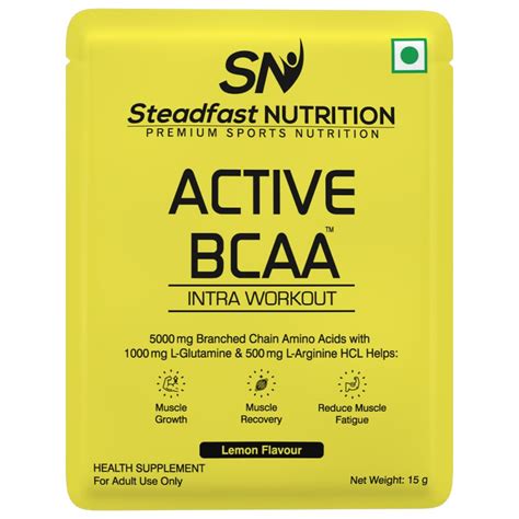 Steadfast Nutrition Active BCAA Pre Workout BCAA Supplement Muscle ...