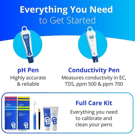 Bluelab PENSTP pH and Conductivity Starter Pack - India | Ubuy