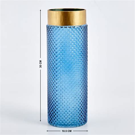 Buy Brian Glass Cylindrical Vase from Home Centre at just INR 999.0